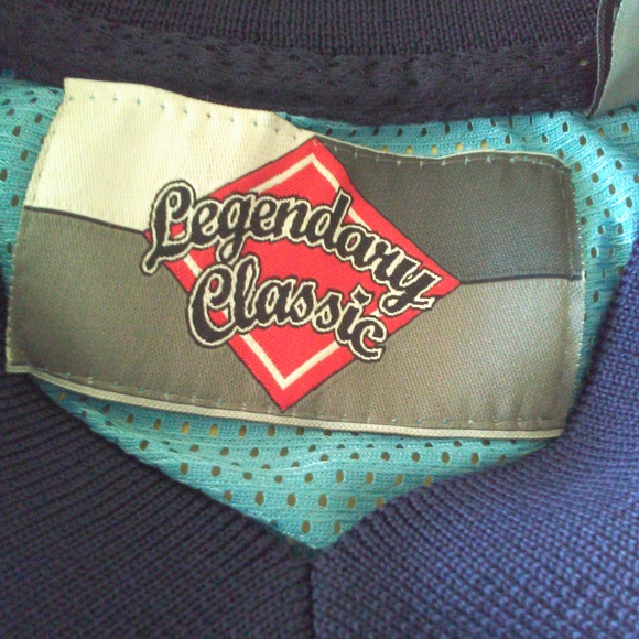 BNWOT VINTAGE NEW YORK JERSEY BY LEGENDARY CLASSICS SZ. XL WHITE, BLUES - Picture 3 of 7